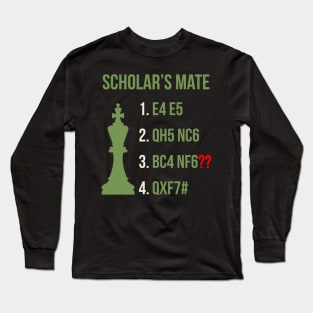 scholar's mate Long Sleeve T-Shirt